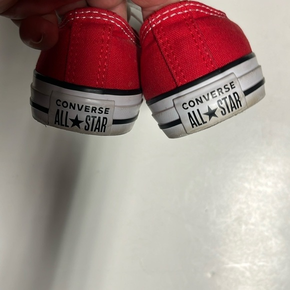 Preppy Converse All Star Red Shoes - Picture 8 of 10